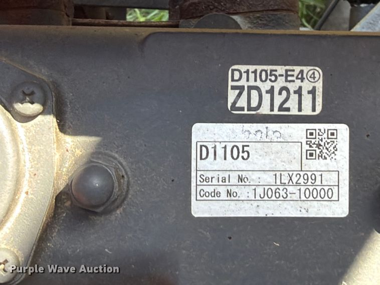 image for item EQ8014 Kubota ZD1211L ZTR lawn mower