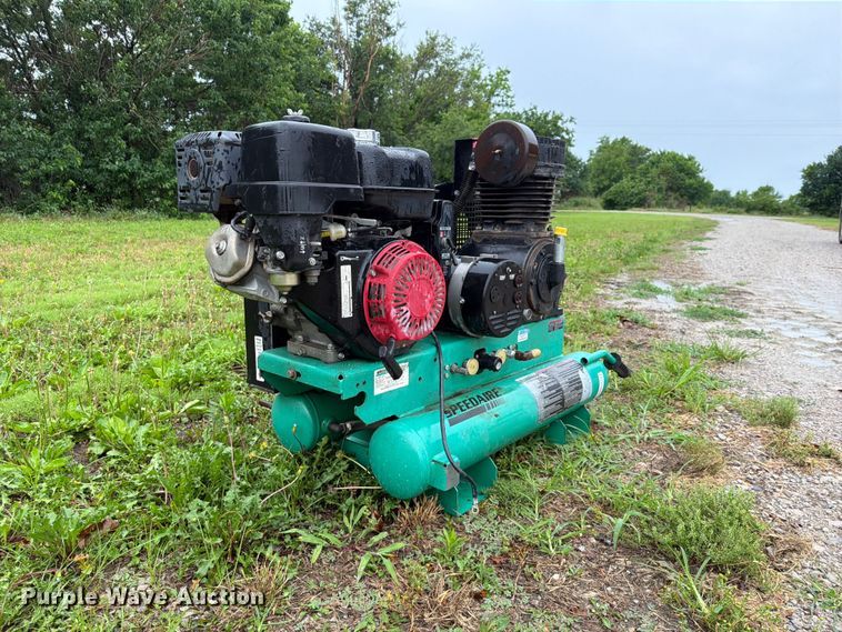 image for item EQ8038 Speedaire air compressor generator