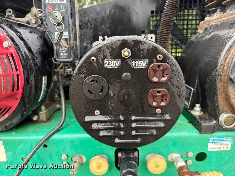 image for item EQ8038 Speedaire air compressor generator