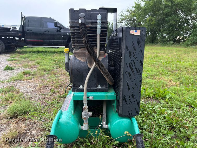 image for item EQ8038 Speedaire air compressor generator