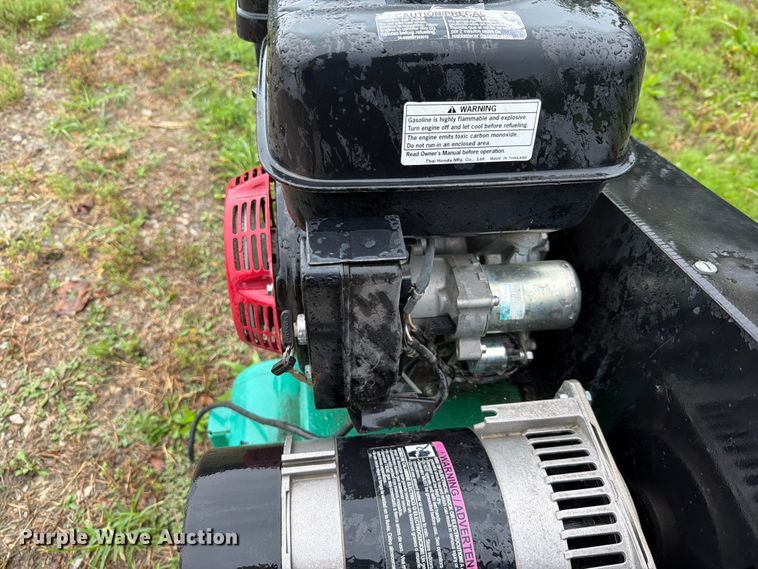 image for item EQ8038 Speedaire air compressor generator