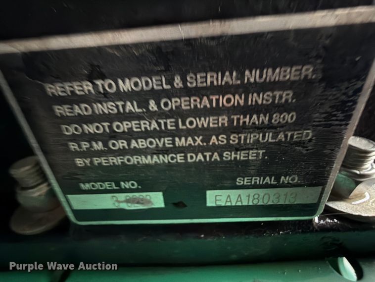 image for item EQ8038 Speedaire air compressor generator