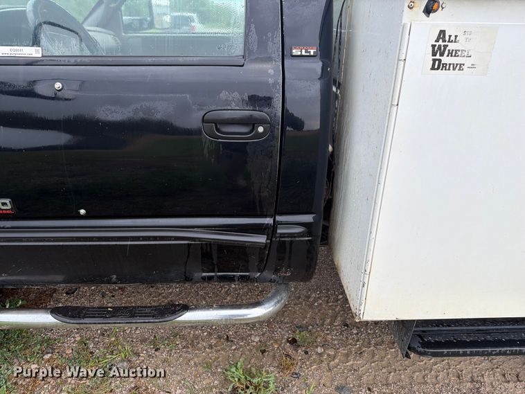 image for item EQ8041 1999 Dodge Ram 3500 utility bed pickup truck