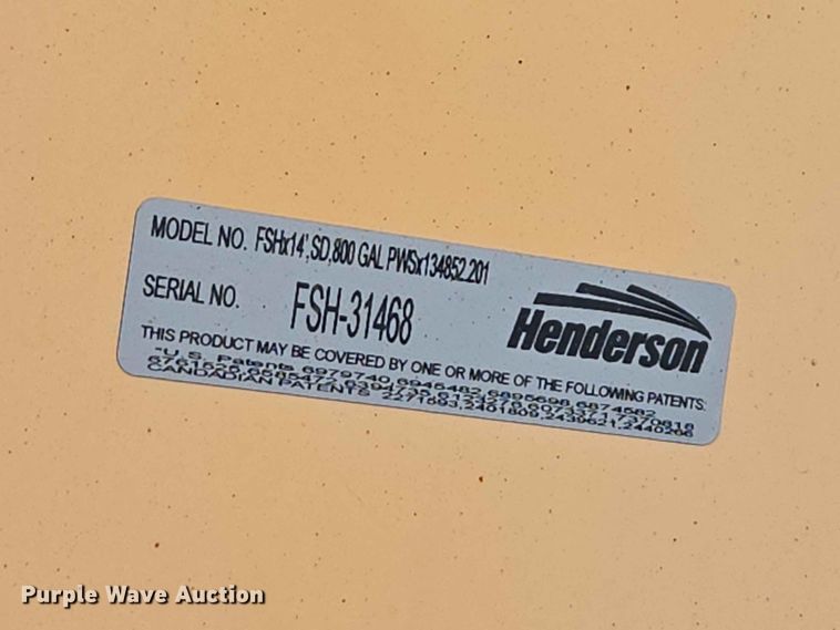 image for item ER1728 Henderson FSHx14' spreader