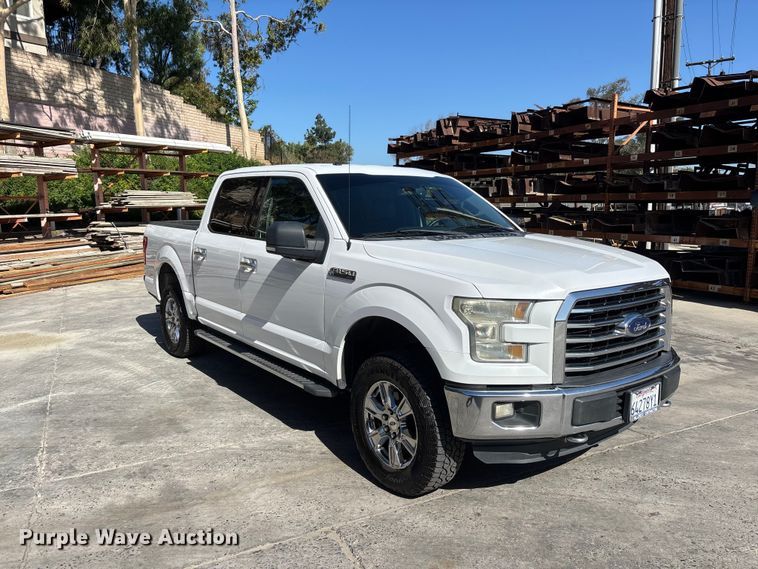 image for item ER7652 2016 Ford F150 Crew Cab pickup truck