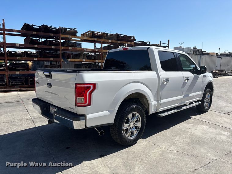 image for item ER7652 2016 Ford F150 Crew Cab pickup truck