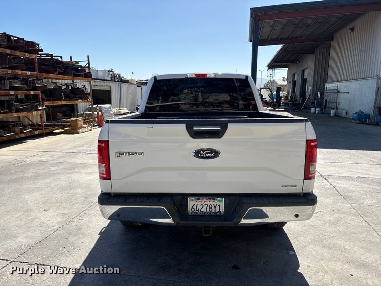 image for item ER7652 2016 Ford F150 Crew Cab pickup truck