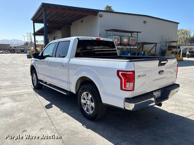 image for item ER7652 2016 Ford F150 Crew Cab pickup truck