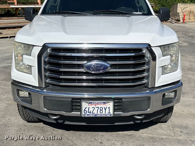 image for item ER7652 2016 Ford F150 Crew Cab pickup truck