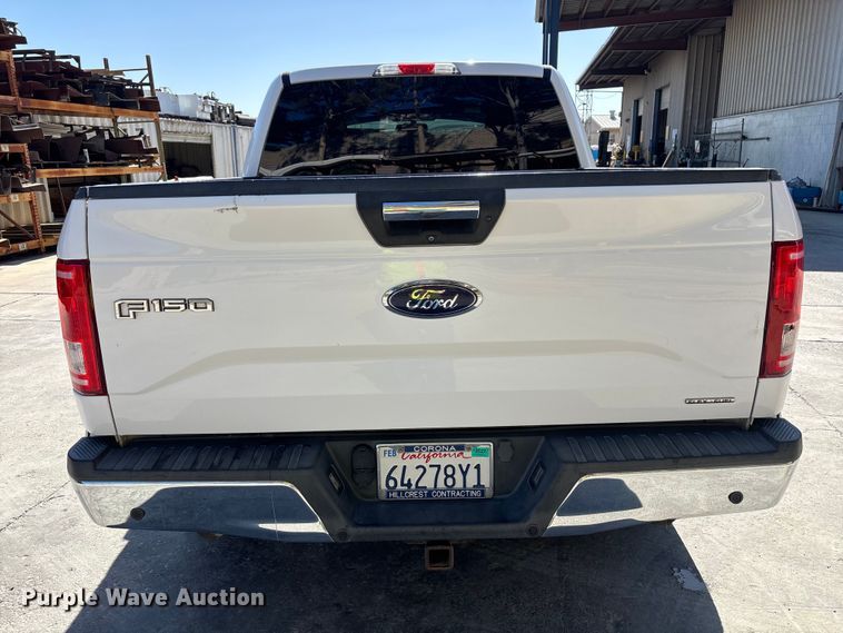 image for item ER7652 2016 Ford F150 Crew Cab pickup truck