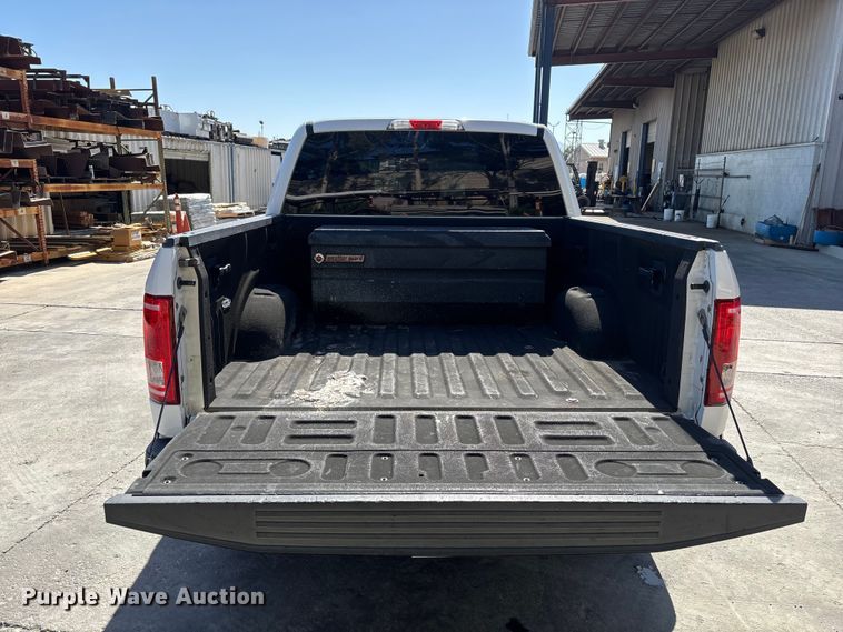 image for item ER7652 2016 Ford F150 Crew Cab pickup truck