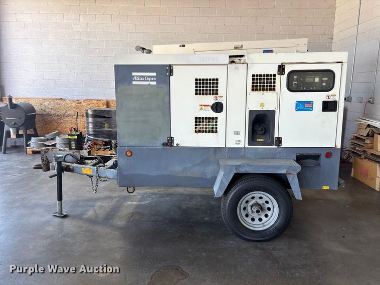 image for item ER7654 2017 Atlas Copco 70 KVA ID HB generator