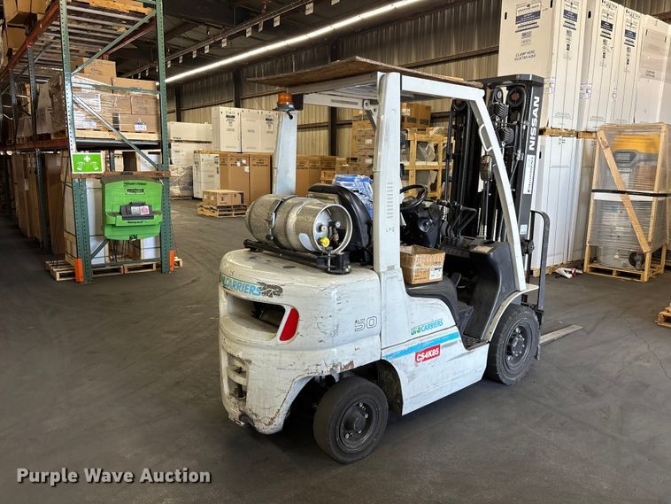 image for item ER7656 2016 UniCarriers PF50 forklift