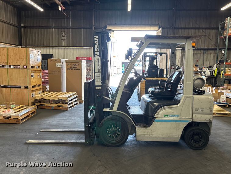 image for item ER7656 2016 UniCarriers PF50 forklift