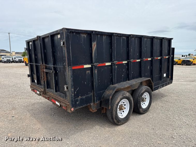 image for item ET6357 2007 Horse Creek Manufacturing dump trailer