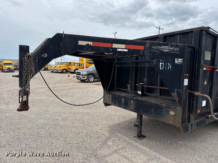 image for item ET6357 2007 Horse Creek Manufacturing dump trailer
