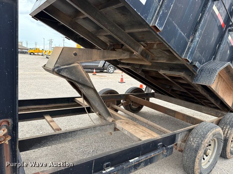 image for item ET6357 2007 Horse Creek Manufacturing dump trailer
