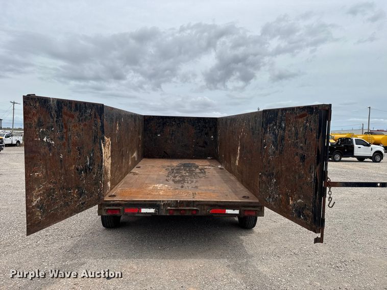 image for item ET6357 2007 Horse Creek Manufacturing dump trailer