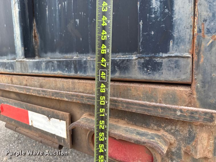 image for item ET6357 2007 Horse Creek Manufacturing dump trailer