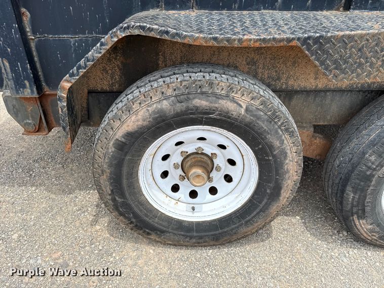 image for item ET6357 2007 Horse Creek Manufacturing dump trailer