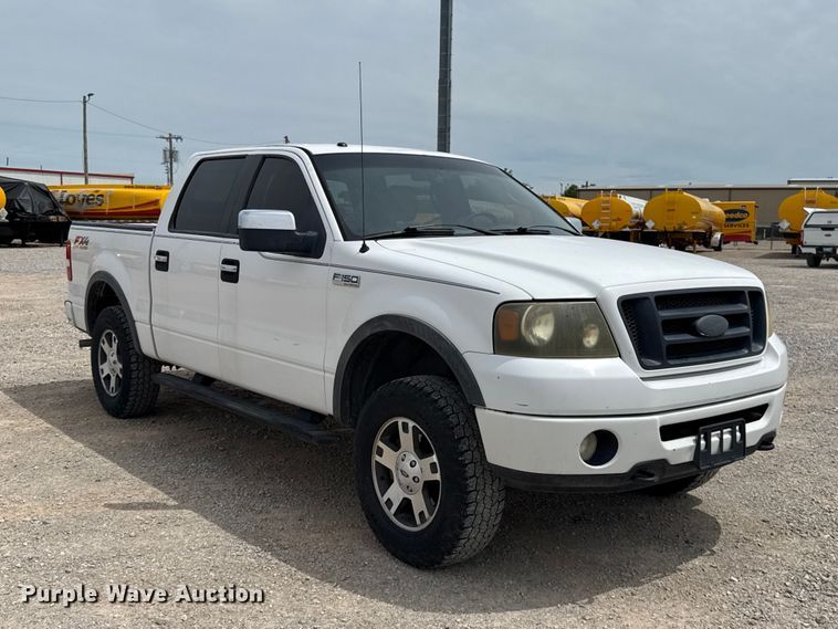image for item ET6361 2007 Ford F150 Crew Cab pickup truck