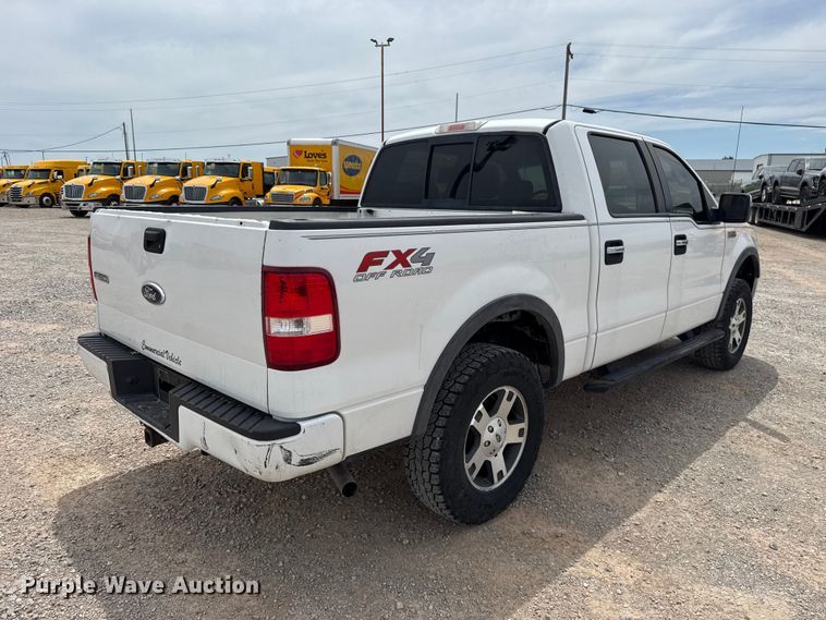 image for item ET6361 2007 Ford F150 Crew Cab pickup truck