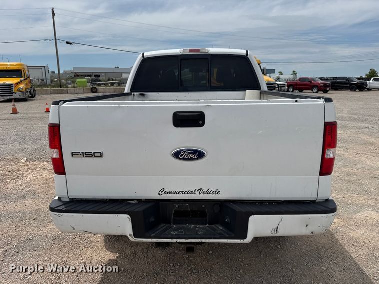 image for item ET6361 2007 Ford F150 Crew Cab pickup truck