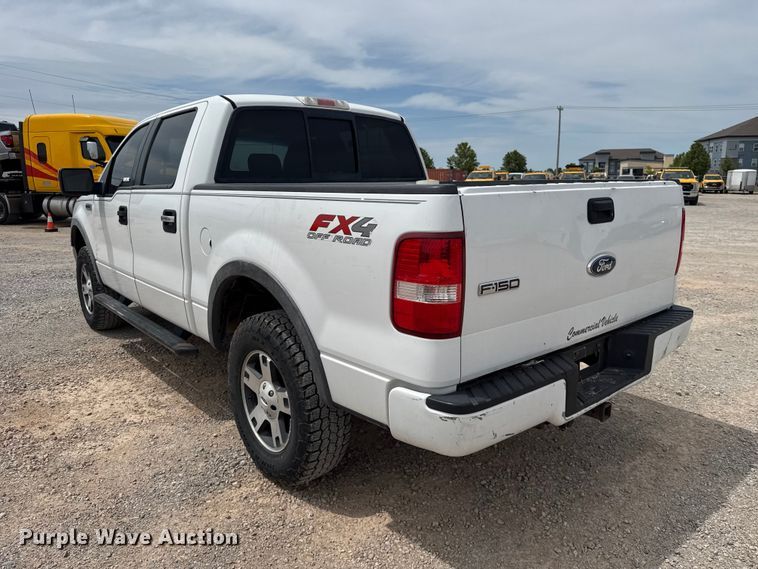 image for item ET6361 2007 Ford F150 Crew Cab pickup truck