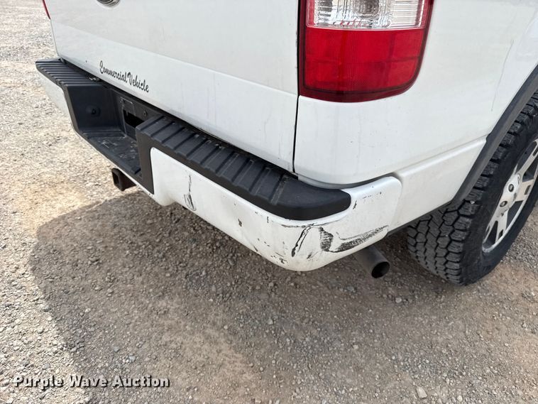 image for item ET6361 2007 Ford F150 Crew Cab pickup truck