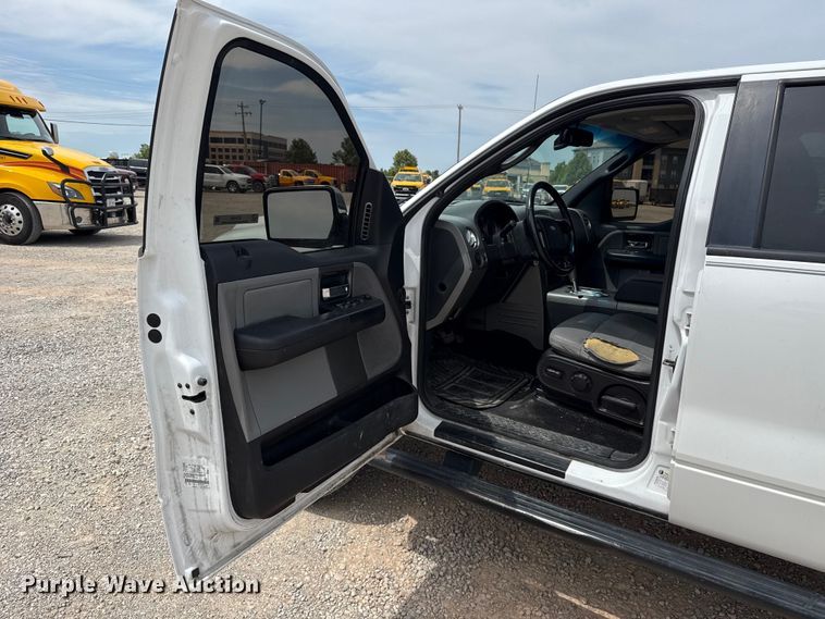 image for item ET6361 2007 Ford F150 Crew Cab pickup truck