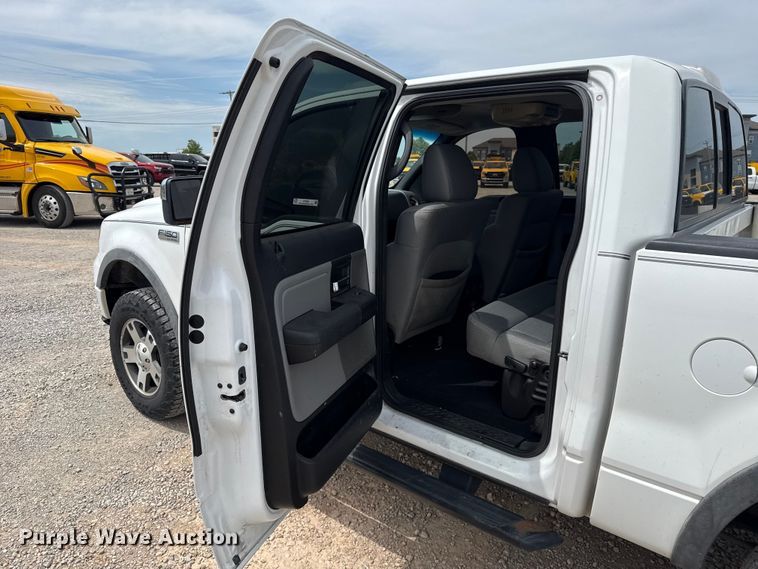 image for item ET6361 2007 Ford F150 Crew Cab pickup truck