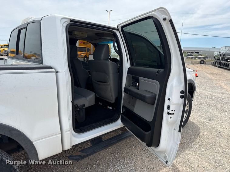 image for item ET6361 2007 Ford F150 Crew Cab pickup truck