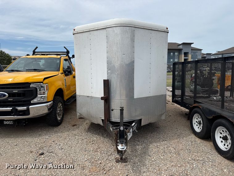 image for item ET6363 2012 Doolittle Mfg. enclosed cargo trailer