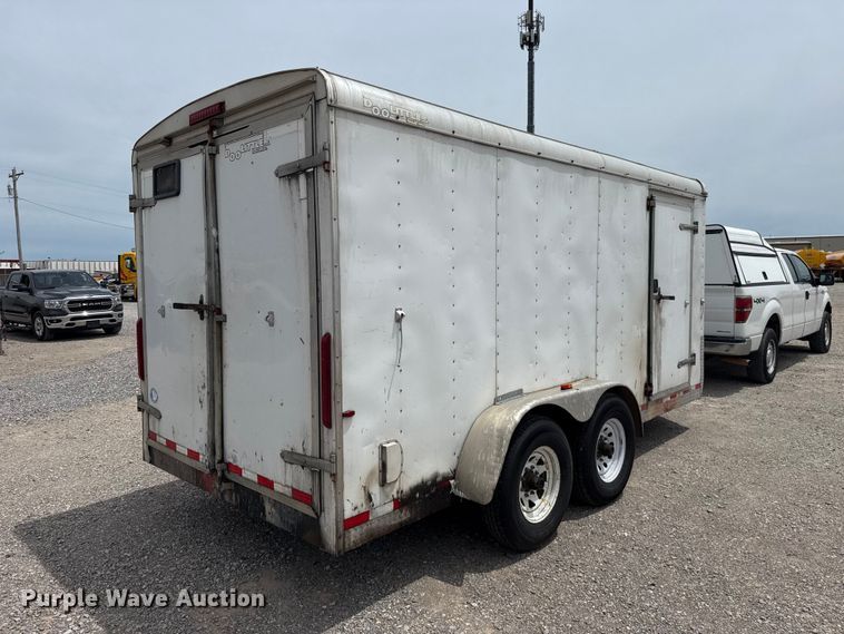 image for item ET6363 2012 Doolittle Mfg. enclosed cargo trailer
