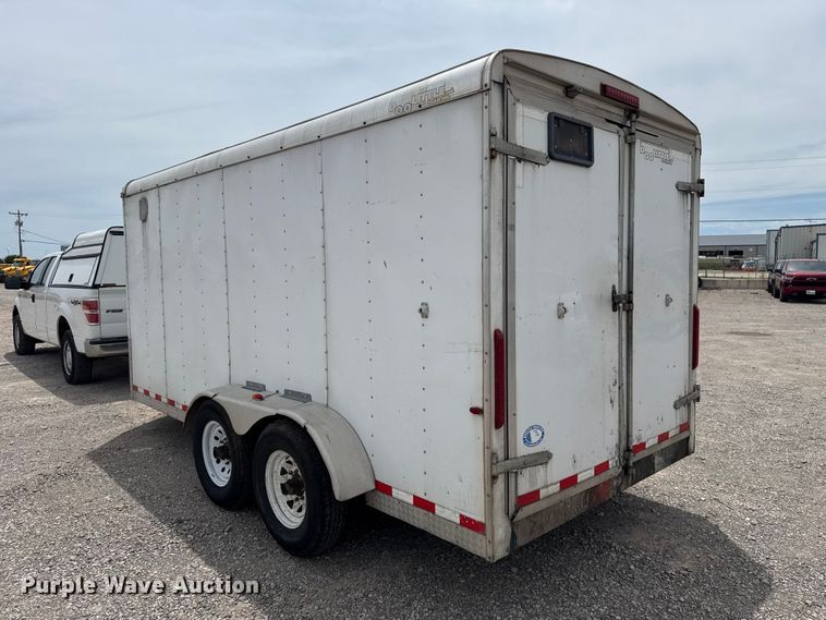 image for item ET6363 2012 Doolittle Mfg. enclosed cargo trailer