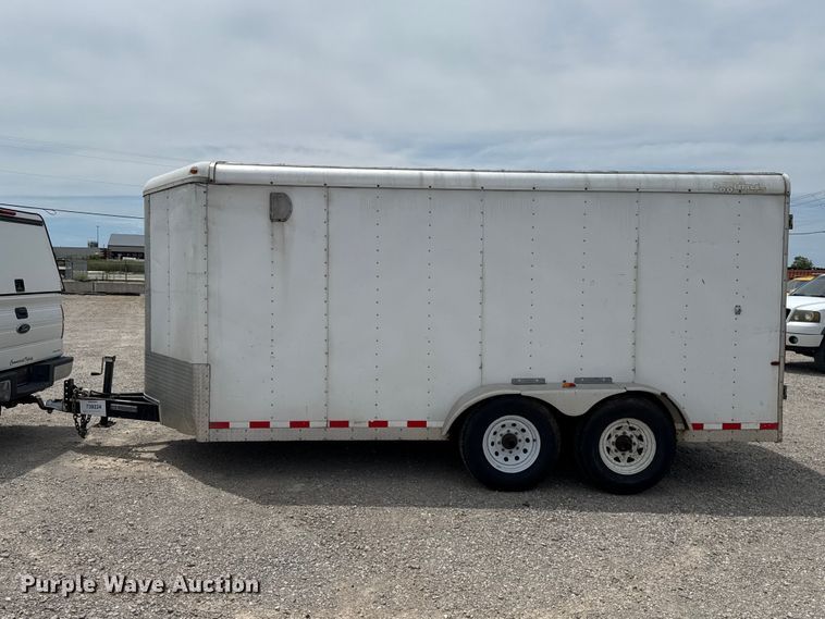 image for item ET6363 2012 Doolittle Mfg. enclosed cargo trailer