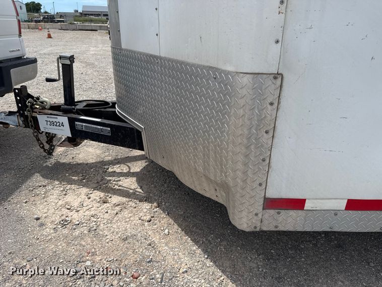 image for item ET6363 2012 Doolittle Mfg. enclosed cargo trailer