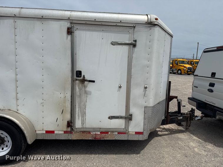 image for item ET6363 2012 Doolittle Mfg. enclosed cargo trailer