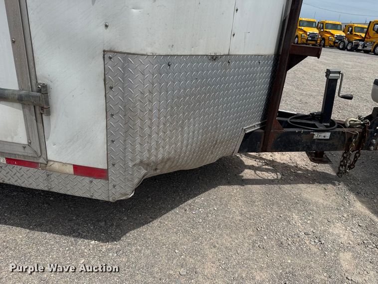 image for item ET6363 2012 Doolittle Mfg. enclosed cargo trailer