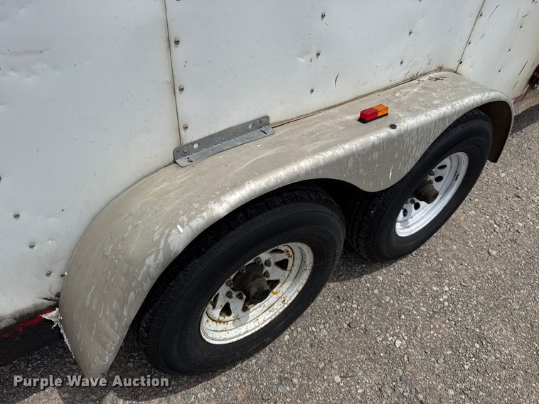 image for item ET6363 2012 Doolittle Mfg. enclosed cargo trailer