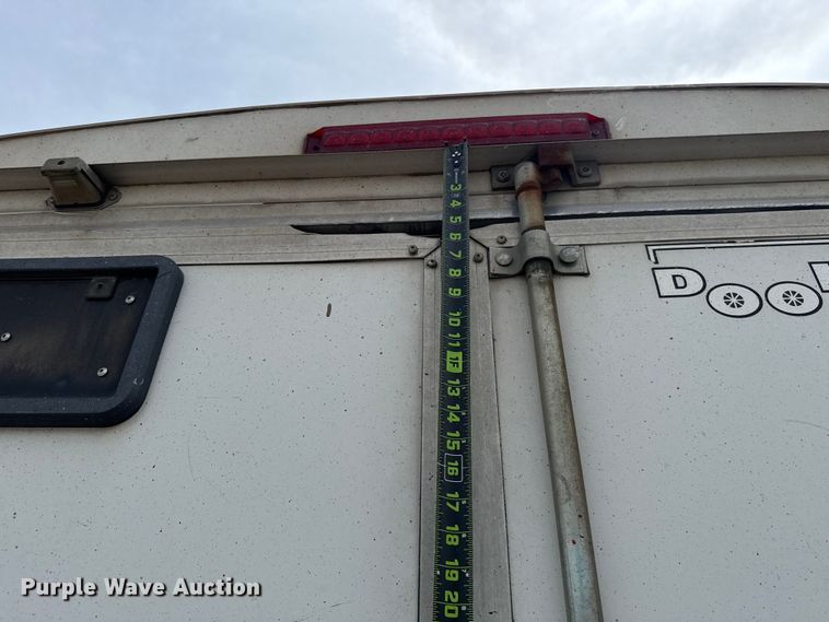 image for item ET6363 2012 Doolittle Mfg. enclosed cargo trailer