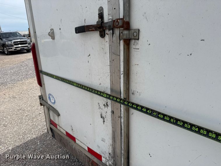 image for item ET6363 2012 Doolittle Mfg. enclosed cargo trailer