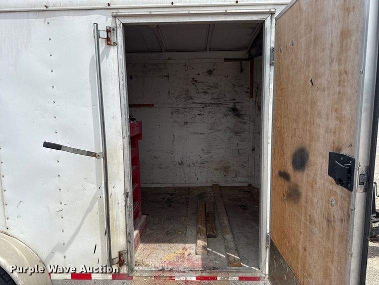 image for item ET6363 2012 Doolittle Mfg. enclosed cargo trailer