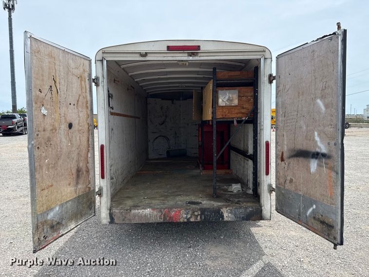 image for item ET6363 2012 Doolittle Mfg. enclosed cargo trailer