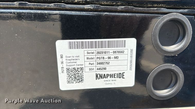 image for item EU0602 Knapheide PGTB-96-MD pickup truck flatbed