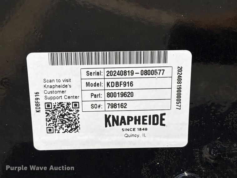 image for item EU0603 Knapheide KDBF916 dump bed
