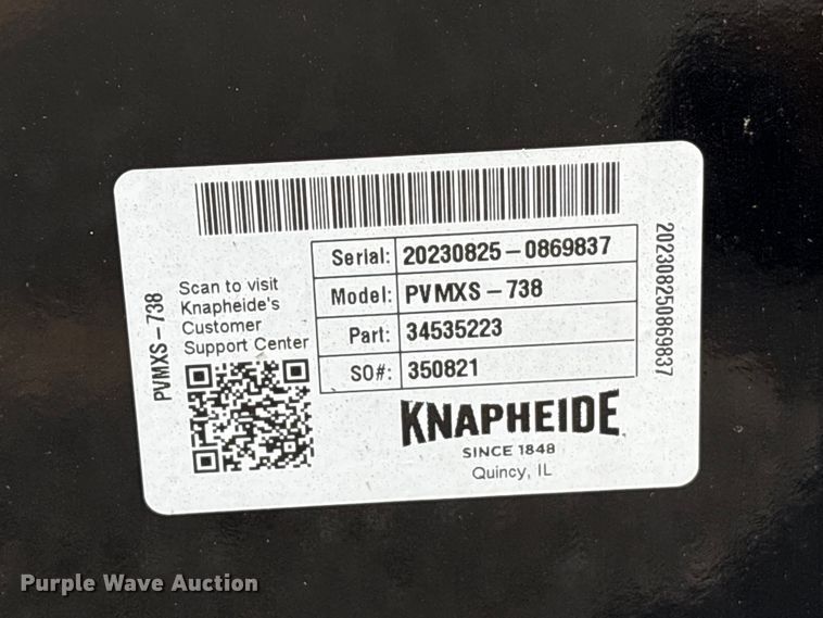 image for item EU0615 Knapheide PVMXS -738 flatbed