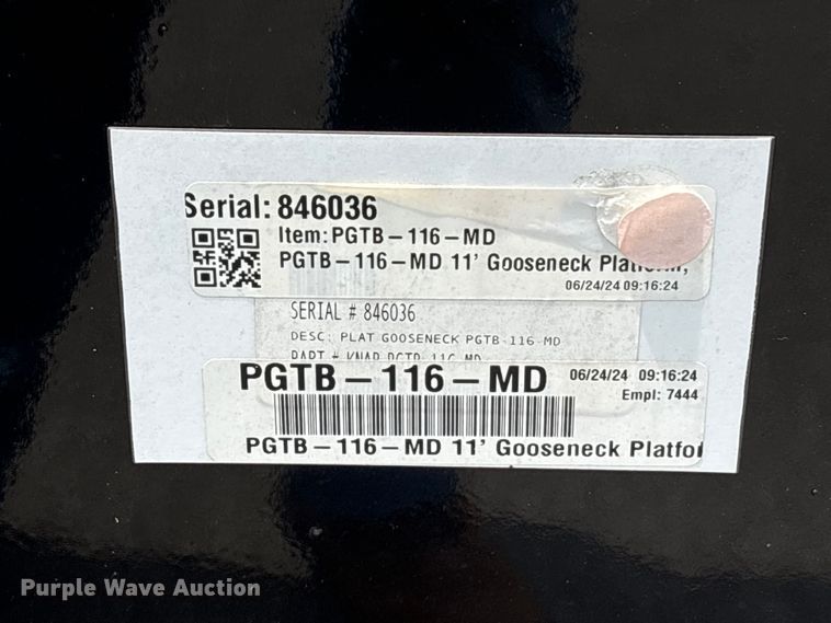 image for item EU0616 Knapheide PGTB-116-MD flatbed