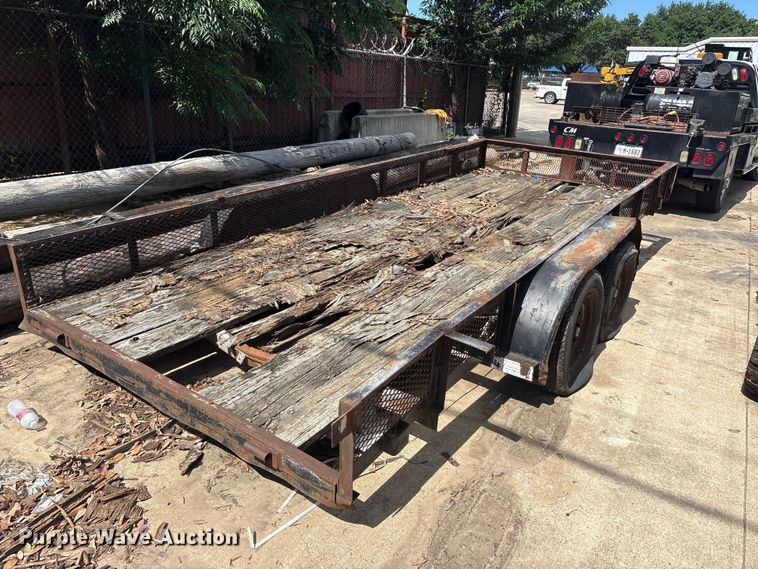 image for item EU5698 2003 HAWN FREEWAY TRAILER utility trailer