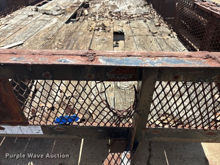 image for item EU5698 2003 HAWN FREEWAY TRAILER utility trailer